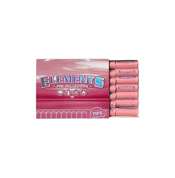 ELEMENT PINK PREROLL TIPS 20CT
