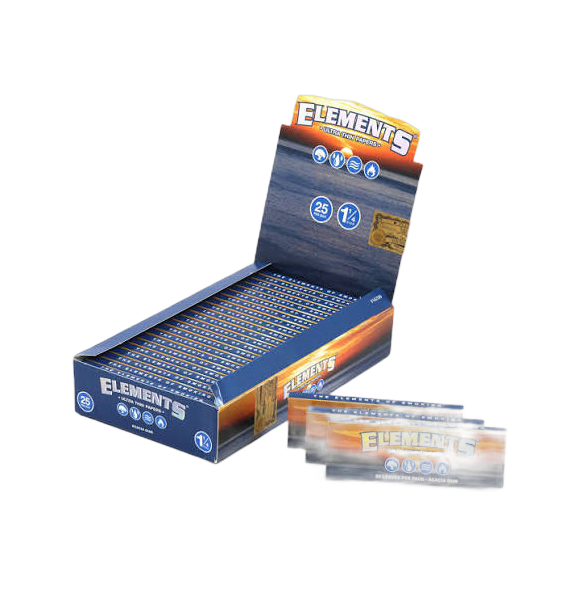 ELEMENT ULTRA RICE PAPER 1 1/4 25CT