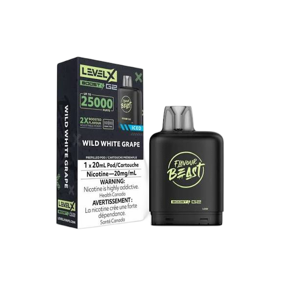 FLAVOR BEAST WILD WHT GRP ICED 25K