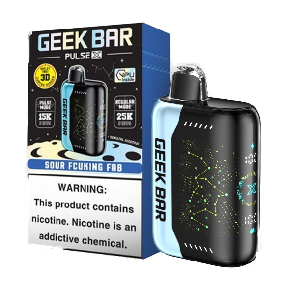GEEK BAR PULS SOUR FCUKNG FAB 5/25K