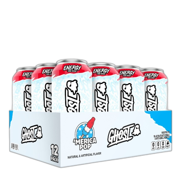 GHOST MERICA POP 12/16 OZ