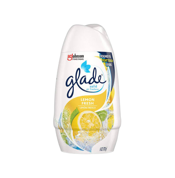 GLADE SOLID FRESH LEMON 6 OZ/12C