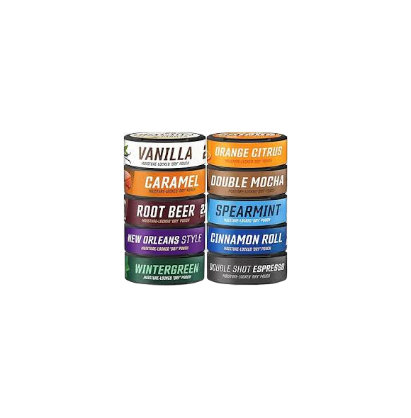 GRINDS COFFEE POUCHES VANILA 10CT