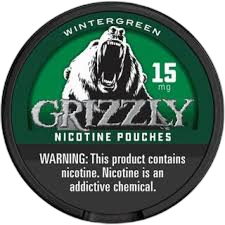 GRIZZLY  MINT POUCH 18/5 CT