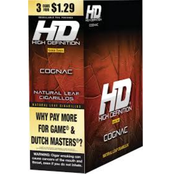 G/T CIG HD COGNAC 15/3/$1.39