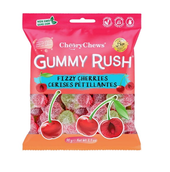GUMMY RUSH 90GM 120CT DSP