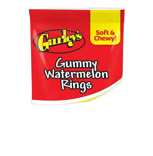 GURLEY'S GUMMI WATERMELON RING 2/$2