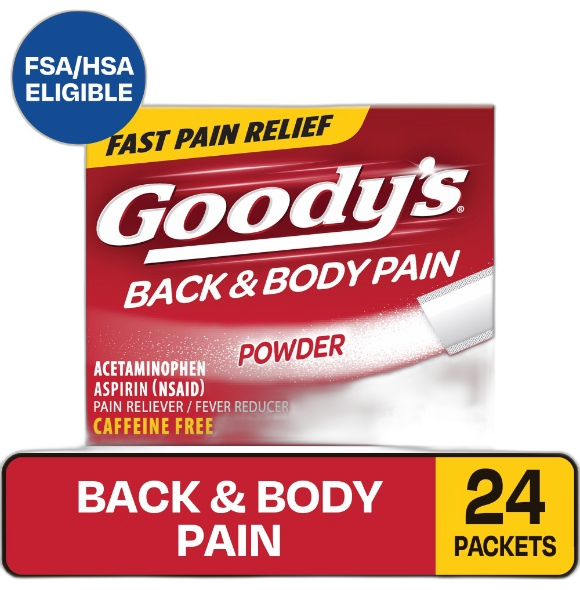 GOODY'S POWDERS EX 6S 24/24CT