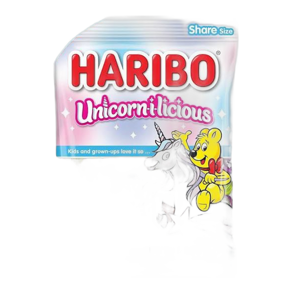 HARIBO UNICORN LICIOUS 12CT BAG