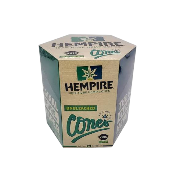 HEMPIRE KS UNBLCHD HEMP CONE 24/3PK