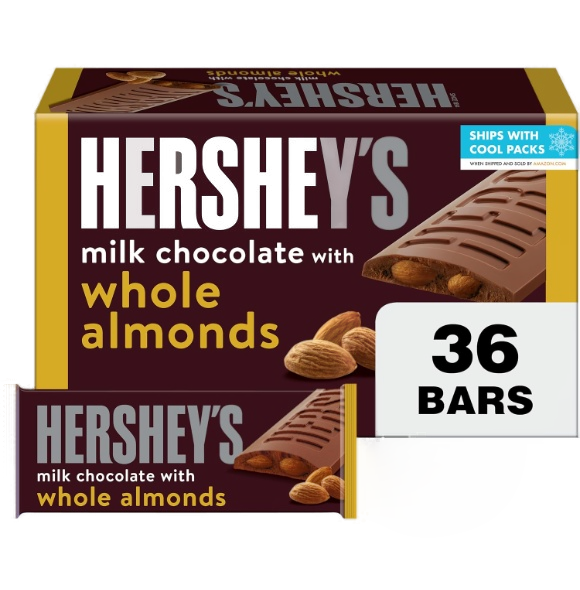 HERSHEY ALMOND 36 *