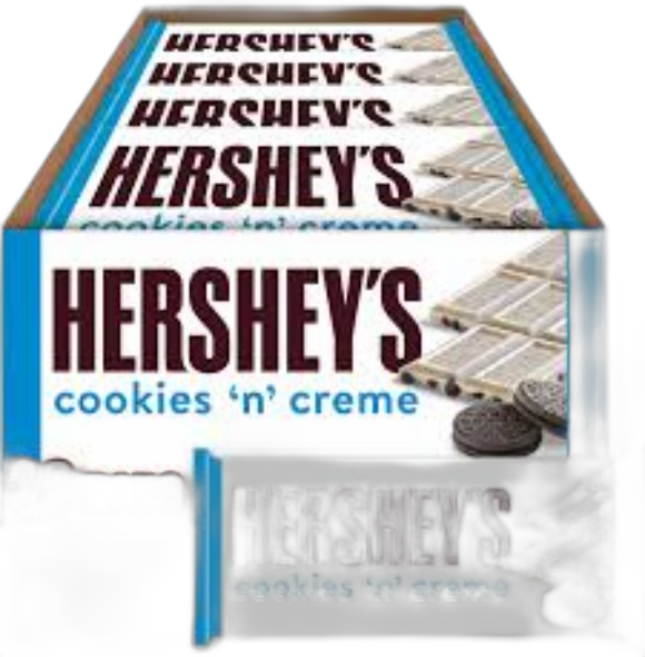 HERSHEY COOKIES N CREME 36 CT
