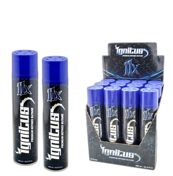 IGNITUS BUTANE GAS 11X 300ML