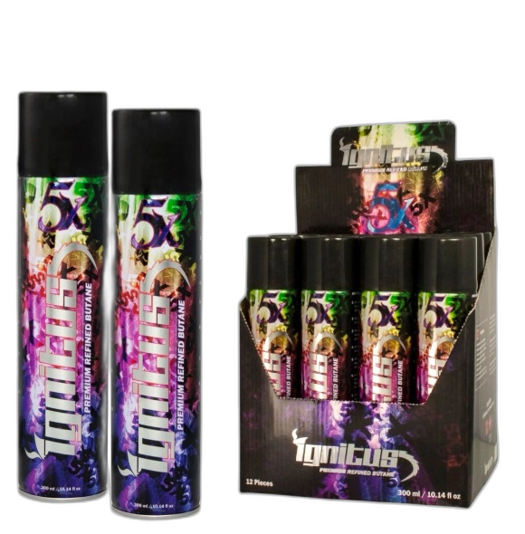 IGNITUS BUTANE GAS 5X 300ML