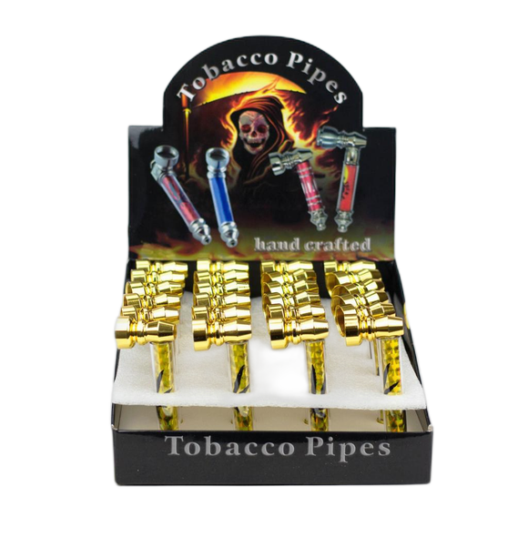 JEWELRY METAL PIPE FASHION GIFT10CT