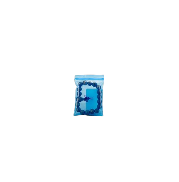 JEWELRY/ZIP LOCK BAG 12515 BLUE