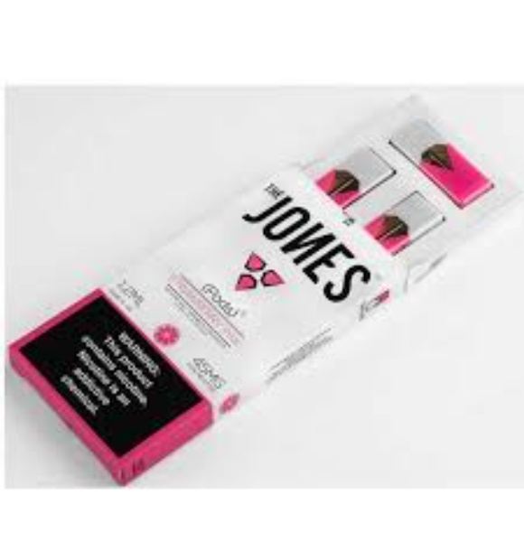 JONES STRAWBRY PINK POD 4.5% 10/5PK