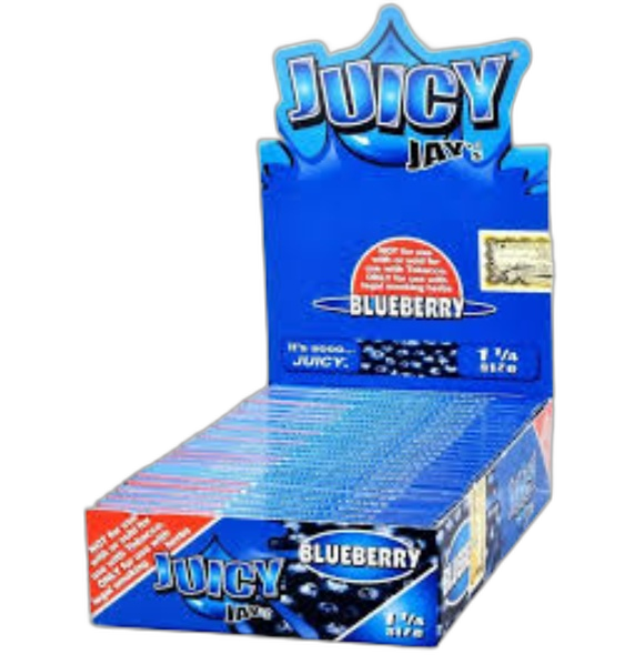 JUICY J BLUEBERRY 1 1/4 BOX/24