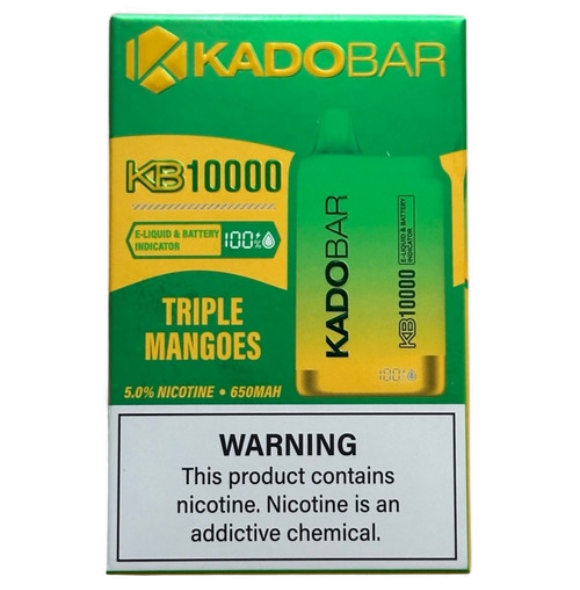 KADO BAR TRIPLE MANGOES 5/10K 20ML