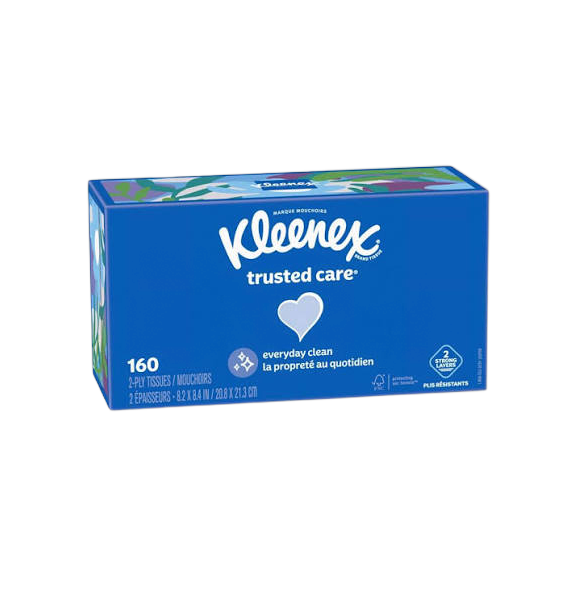 KLEENEX TISSU ASST 160 CT