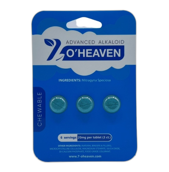 KRATOM 7 O HEAVEN 12/7PK 50MG