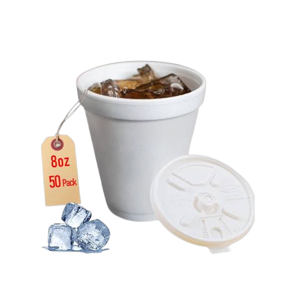 LID F/8 OZ FOAM CUP #TL85