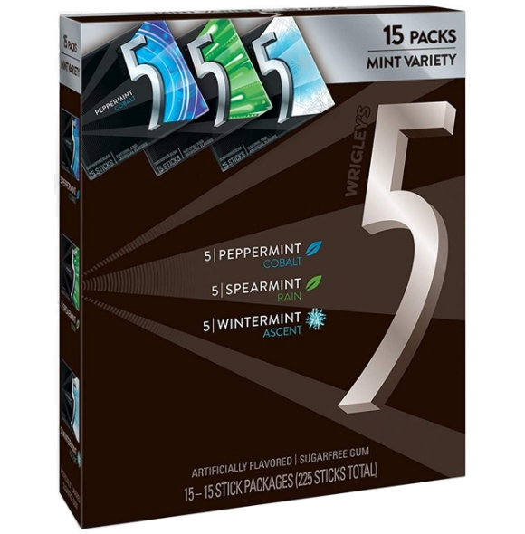 LS FIVE FLAVOR 15/20CT