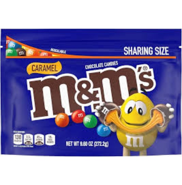 M & M CARAMEL 24 CT SHARE SZ