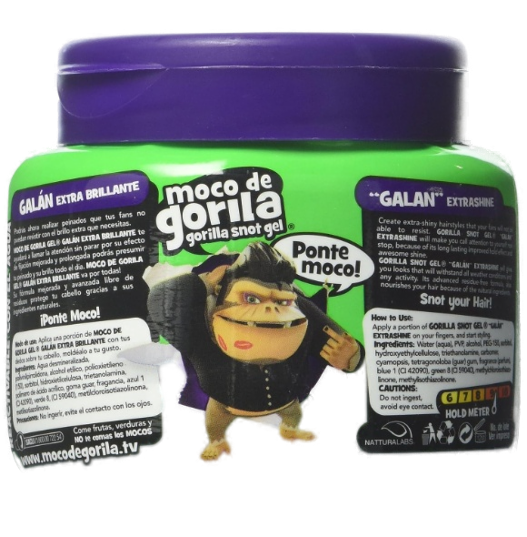MOCO DE GORILA HAIR GEL 12 OZ GREEN