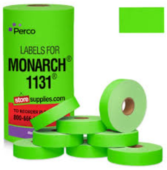 MONARCH LABEL GREEN