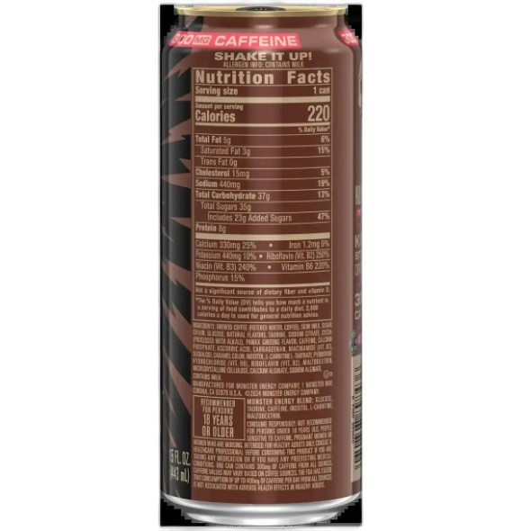 MONSTER KILLER BREW JAVA LOCA MOCA