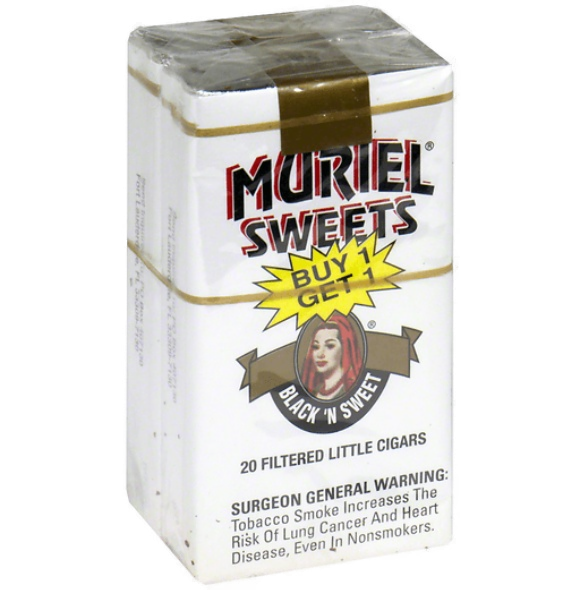 MURIEL SWEET N MILD LIT CIGARS CRT