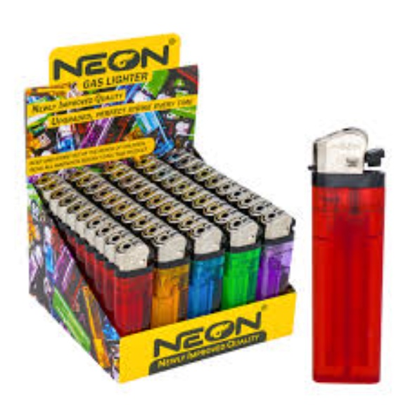 NEON LIGHTERS 20/50CT ZY-2A-NEON