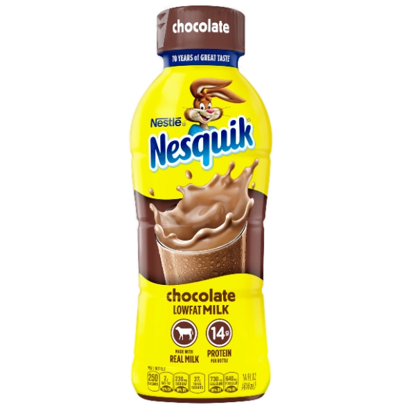 NESQUIK CHOCOLATE MILK 14 OZ