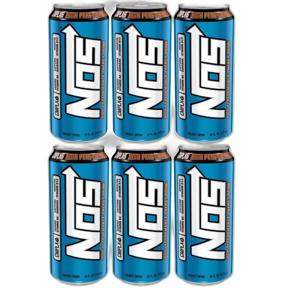 NOS ENERGY DRINK 12CT 24 OZ
