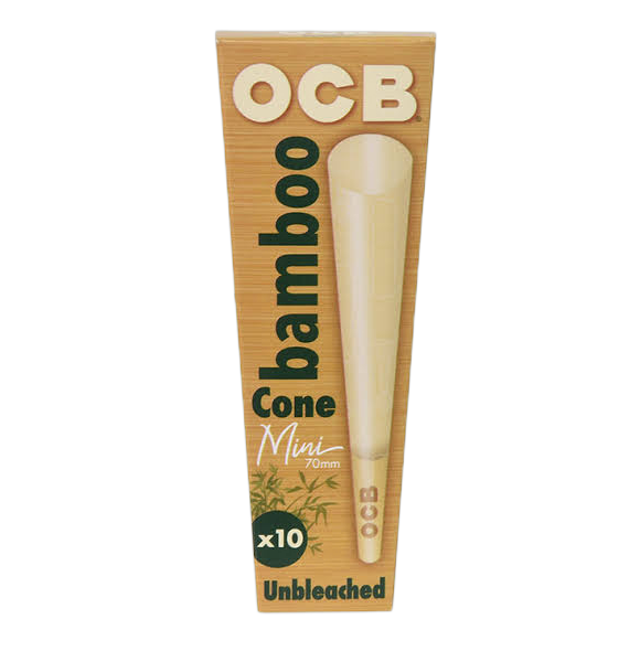 O C B BAMBOO CONE MINI 32/10PK 70MM