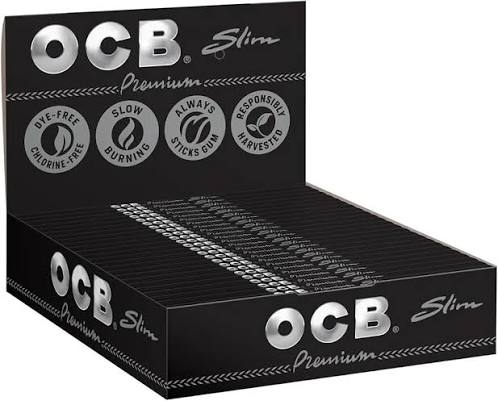 O C B CIGT PAPER BLACK 24'S