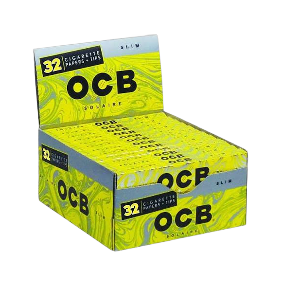 O C B CIGT PAPER SOLAIRE SLIM 24CT