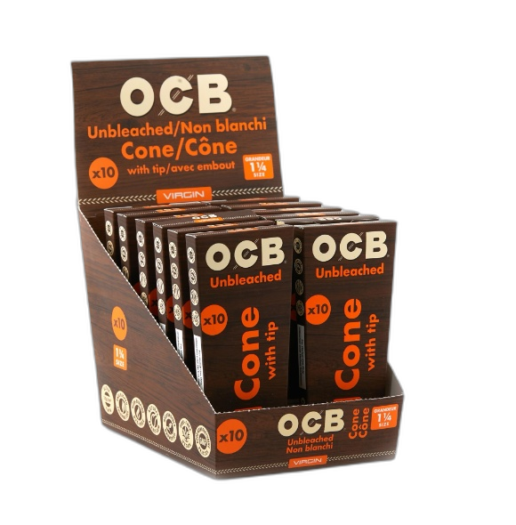 O C B PAP CONE UNBL 1/1/4 32/6PK