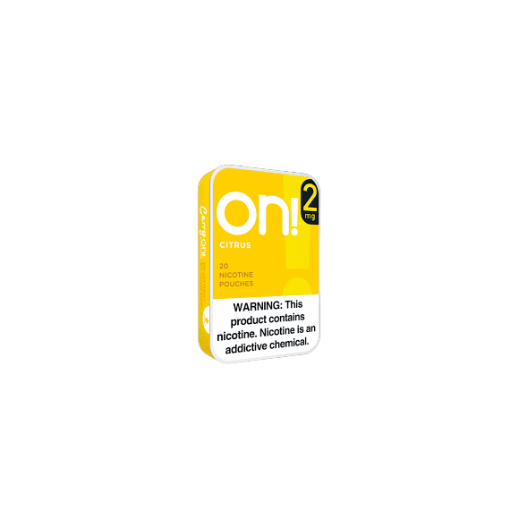ON CITRUS 2MG NICOTINE PCHS 5CN