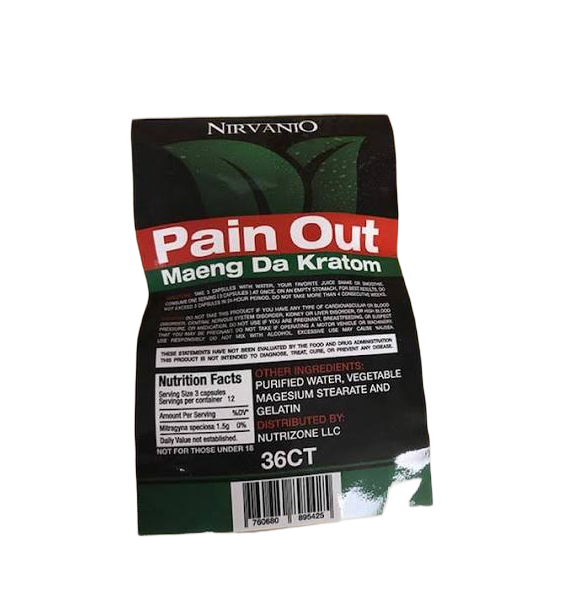 PAIN OUT POUCH CAP GREEN MAENG144CP