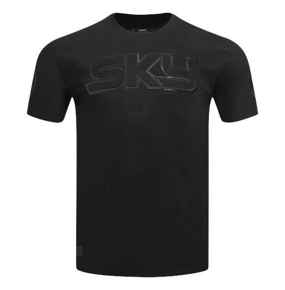 PRO SKY W T-SHIRT 1XL BLACK 6PK