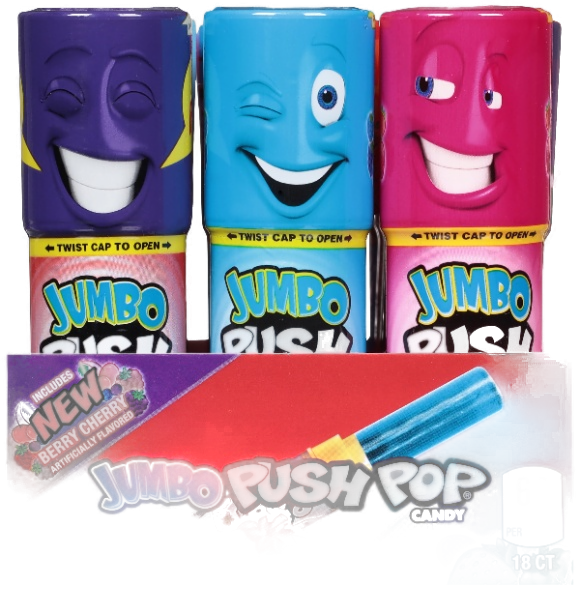 PUSH POP JUMBO 18/1.6 OZ