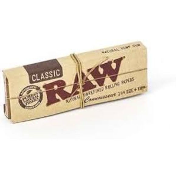 RAW CONNOISSEUR CLASIC 1 1/4+TP 24C