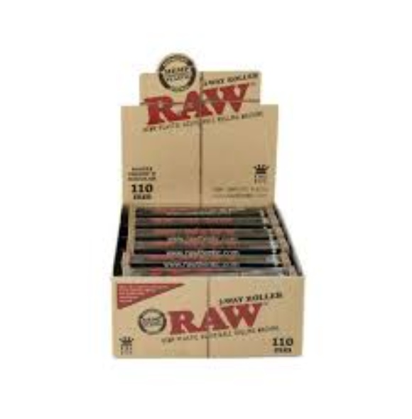 RAW HEMP PLST ROLER 110MM 2WAY 12CT
