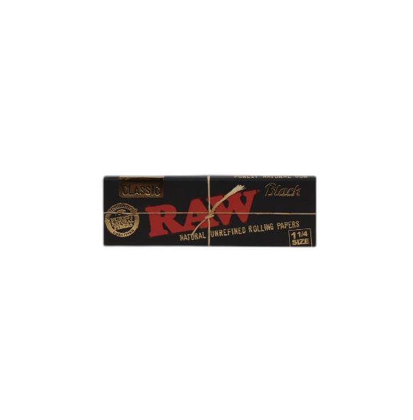 RAW CLASIC BLACK PAP 1 1/4 42/24CT