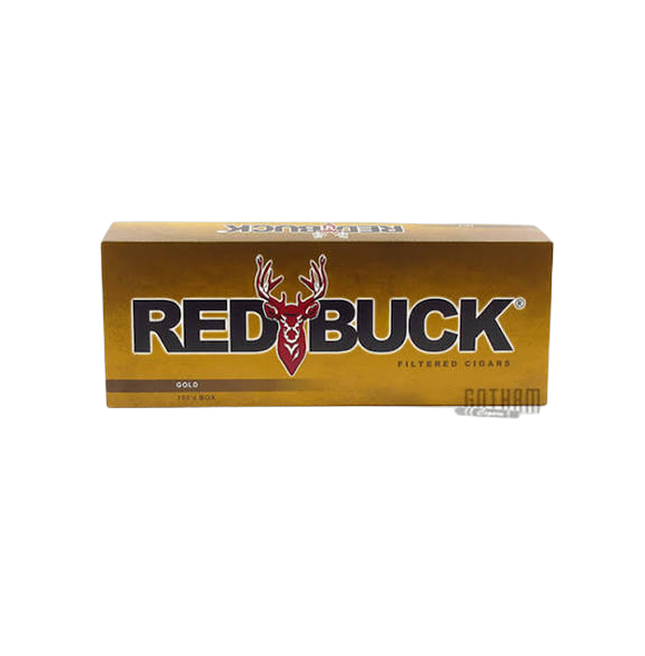 RED BUCK FILTER CIG MENT GOLD BOX