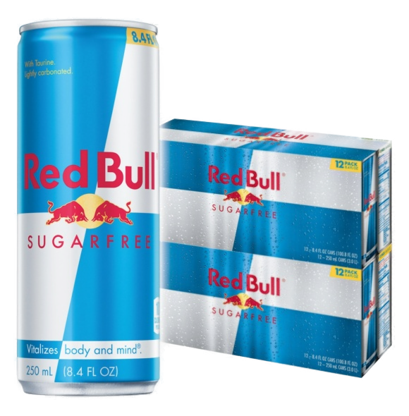 RED BULL SUGAR FREE 24C 8 OZ