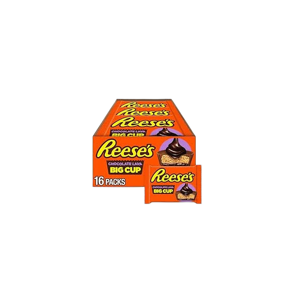 REESE BIG CUP CHOC LAVA KS 16 CT