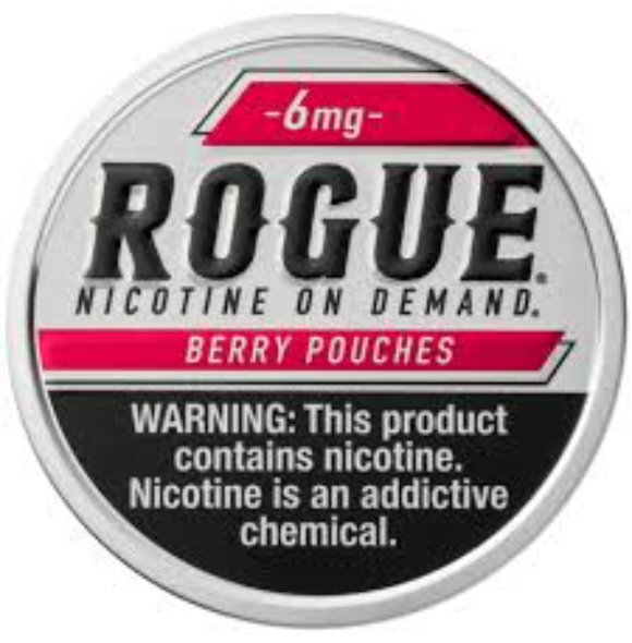 ROGUE BERRY 6MG NICOTINE PCH 5CN